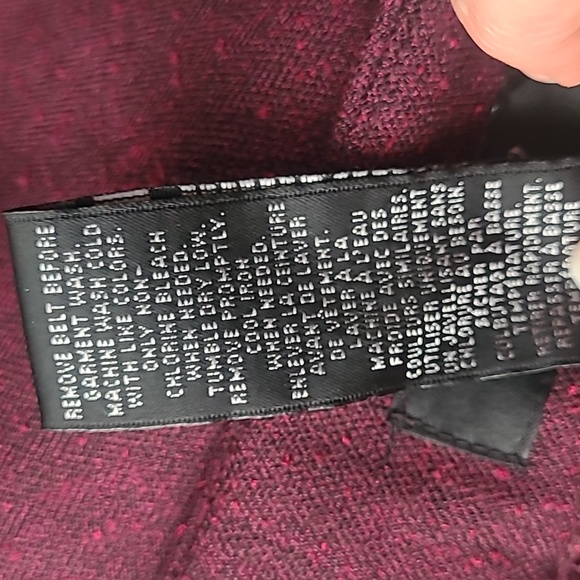 Mossimo Burgundy Pencil Skirt - Picture 7 of 8